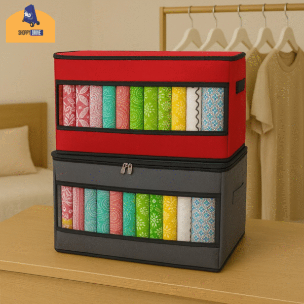 Transparent Cloth Organizer Box